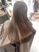 ジエクト カナウ(The Ect canow)&nbsp;髪質改善ストレート20代30代レイヤーロング美髪ニュアンスカラー
