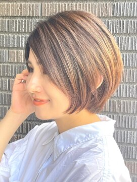 プルーヴ 秋葉原(prove) 30代40代大人女性/前髪ありショートボブ/ショートヘア/髪質改善