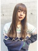 内巻きロング/ロング/ベージュ