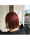 【YU.ki】ラベンダーピンク　赤ピンクカラー　ヘアカラー