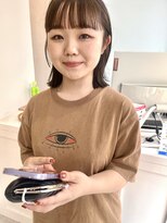 シュプール(SPUR)&nbsp;大人可愛いピンクベージュ×ゆるふわ毛先ウェーブ