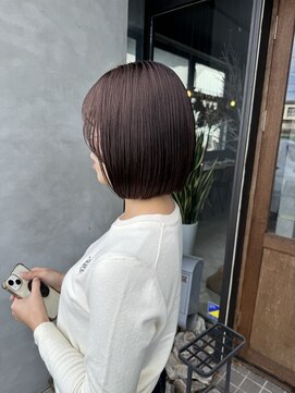 ブロック(BLOCK.) lavender brown