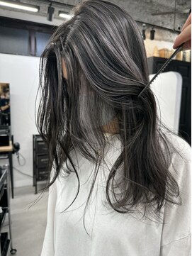 キラ 渋谷(KILLA) コントラストハイライト/白髪ぼかし/白髪染め/ブリーチ/表参道