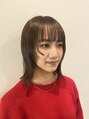 ベル 新宿(Belle) ぷつっとカット/まとまりのある外ハネボブ