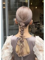 シー(si)&nbsp;タイト編み下ろし