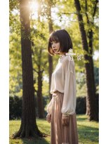 ラクヘアー 住吉店(rak hair)&nbsp;こっくり柔らかボブ