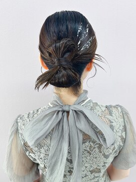 プルクラ ロッポンギ(Pulchra ROPPONGI) カチモリ　韓国風アップスタイル