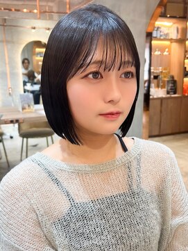 ロンド エスポワール 錦糸町(Lond espoir) 【北澤華】シースルー前髪こなれミディボブ
