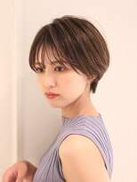 アイスバーグ(eyesburg)&nbsp;20代30代40代抜け感ショートレイヤーミルクティベージュ