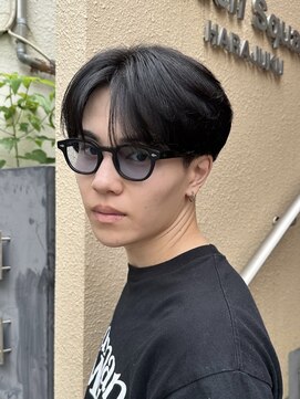 バイフィフス 原宿/表参道(by fifth) 毛流れセンターパートフェザーパーマニュアンスパーマ