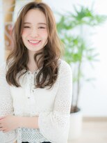 ネル 仙台(Nelu)&nbsp;仙台/髪質改善/くすみベージュ!ウルフレイヤーフェミニンロングb