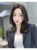 ★メルティカラー 似合わせカット フェミニンロング くびれヘア