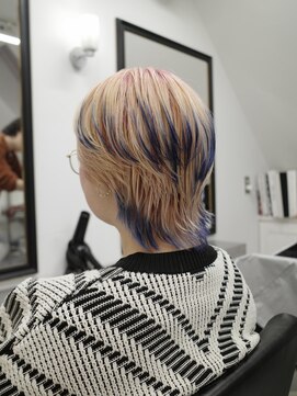 ミーム 原宿 表参道(meme) !ダブルカラーハイトーンカラーケアブリーチインナーカラー#原宿