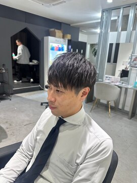 メンズサロン キング 梅田店(Men’s salon K!ng) 波巻きツイストスパイラルパーマ/フェザーパーマ/眉毛/メンズ