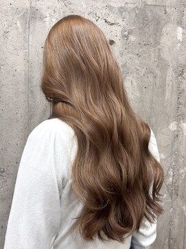 イデア(idea) ダブルカラー/ブリーチなし/ベージュブラウン/ヘーゼルブラウン