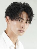 横浜西口センタパートツイストパーマツーブロックメンズパーマ