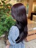 カラー+KERASTASEトリートメント￥13.200 ⇒￥9,900