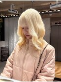 ホワイトブロンド/ハイトーン/ケアブリーチ/