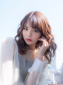 ララルーモ 渋谷公園通り店(LaLarOomo) 春を先どり透明感カラー×ゆるふわウェーブ