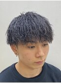 縦落ちツイストパーマ