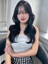 ユーフォリア 池袋東口駅前店(Euphoria) イメチェン 2wayバング 韓国ヘア ロングレイヤー 小顔 前髪