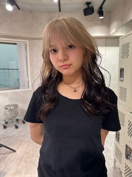 ハイプ(HYPE) ブリーチ/ダブルカラー/ルーツカラー/ホワイトベージュ