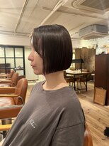 フランチェスカ(Francesca)&nbsp;前下がりボブ/コンパクトボブ/ミニボブ/ベージュカラー