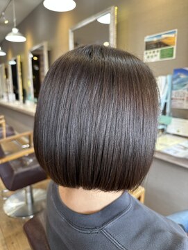 ヘアーメイクロージー 八軒店 (HAIR MAKE ROSY) ショートボブショートカット髪質改善トリートメント
