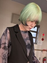 似合わせに特化してショートを切ります♪ 【大宮/ブリーチ/リタッチ/ケアブリーチ/ハイブリーチ/学割】