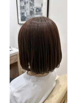 ガレリアエレガンテ 栄店(GALLARIA Elegante) ツヤツヤブラウン/王道Bob。