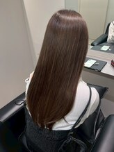 アンテイク(ANTEQUE) ベージュ／グレージュ／透け感カラー／ベージュアッシュ