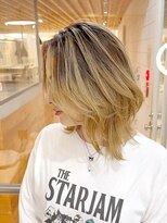 メロウマン(mellowman) ブロンドバレイヤージュ【立川バレイヤージュ】