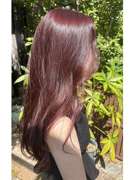 艶髪★ボルドーカラー