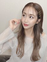 カルフール ロハス 草加東口店(Carrefour LOHAS) イヤリングカラー・ブロンド・アクセント・韓国風・立体感カラー