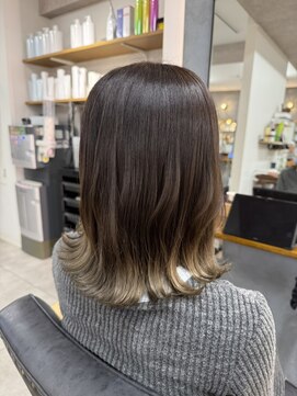 ギルド 清瀬店(GUILD) ベージュ系裾カラー