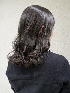 メゾンマイル 恵比寿(maison mile) オリーブグレージュ/透明感カラー/レイヤーカット/恵比寿駅