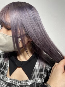 トレフ(Trefle) ボブ/ラベンダーグレージュ