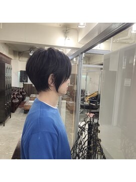 サウンドヘアデザイン(sound hair design) 水素カラーで作る艶ショート