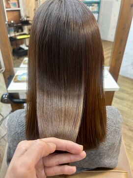 ヘアリゾート リノ(Hair resort Lino) 髪質改善縮毛矯正『髪にドラマを』