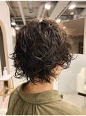 ニュアンスパーマ/レイヤーボブ[中崎町/梅田駅］