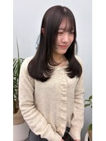 ミッシュバイアーバン(misch by urban.)&nbsp;ミディアムレイヤーカット/ピンクブラウン【堀 春菜】