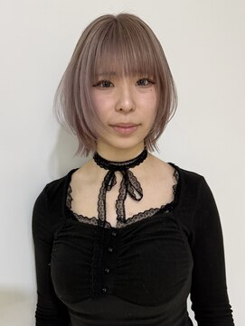 エンヴィー(ENVY) ボブに飽きた方におすすめレイヤーボブ/ピンクミルクティー