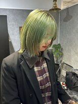 エン(en.)&nbsp;lime green color