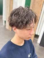 シープドッグ(SHEEP DOG)&nbsp;ツイスパ　メンズパーマ　縦落ちパーマ　福岡メンズパーマ　福大