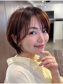 ショートショートボブショートヘア大人ショート耳掛けショート