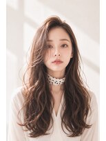 ウィーニード 栄(WENEED)&nbsp;韓国女優風レイヤーロング×シアーショコラブラウン