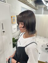 バブルス 溝の口(BUBBLES) レイヤーボブ/切りっぱなしボブ【BUBBLES溝の口】
