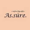 アシュア As.sure ヘアープレイスのお店ロゴ