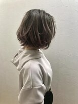 ティグル バイ ヘッドライト(Tigle by HEADLIGHT) ニュアンスカールボブミニウルフデジタルパーマチェリーブラウン