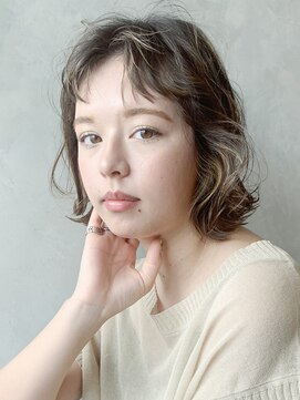 アイティー バイ アルバム 浦和店(IT by ALBUM) 大人ボブ_オリーブカラー_7824